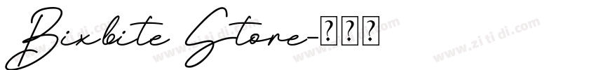 Bixbite Stone字体转换